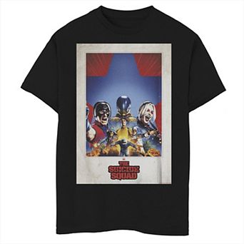 Boys 8-20 The Suicide Squad Polaroid Group Poster Graphic Tee
