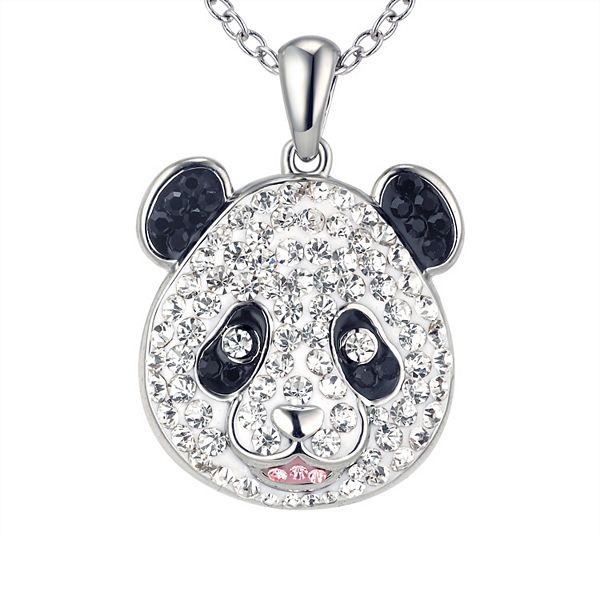 Womens Jewelry Necklace Panda, Panda Pendant Stainless