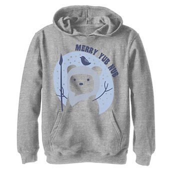 Boys 8-20 Star Wars Christmas Ewok Merry Yub Nub Graphic Hoodie