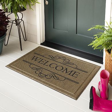 Mohawk® Home Elite Scroll Welcome Multi 2' x 3' Doormat