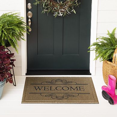 Mohawk® Home Elite Scroll Welcome Multi 2' x 3' Doormat