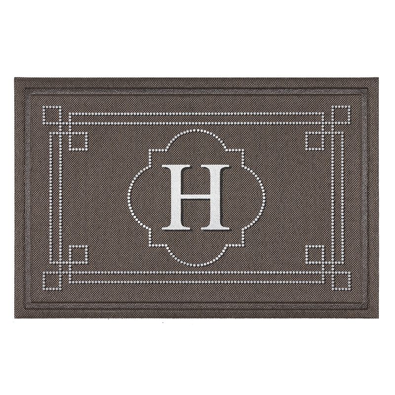 Mohawk Home Flagstone Monogram 2 x 3 Doormat, Multicolor, 2X3 Ft