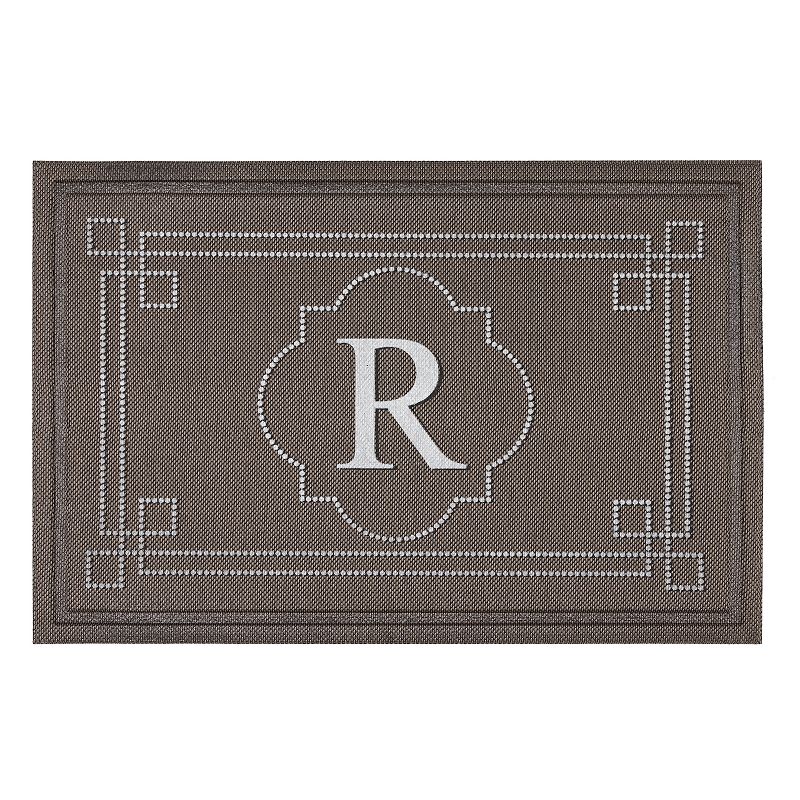 Mohawk Home Flagstone Monogram 2 x 3 Doormat, Multicolor, 2X3 Ft