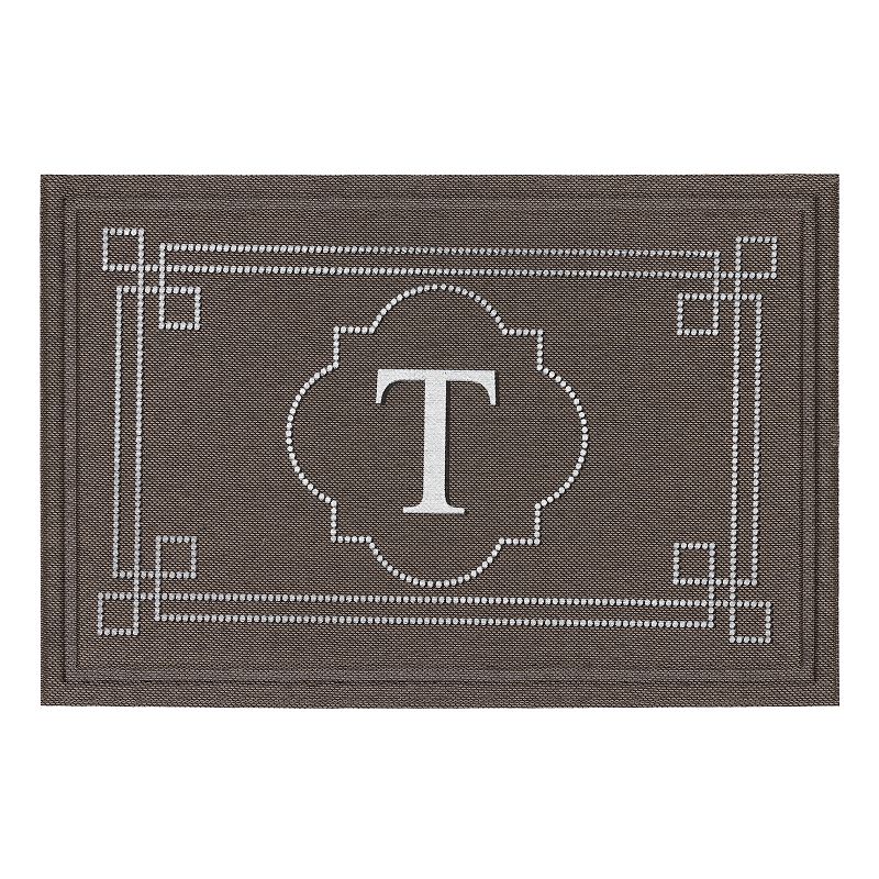 Mohawk Home Flagstone Monogram 2 x 3 Doormat, Multicolor, 2X3 Ft