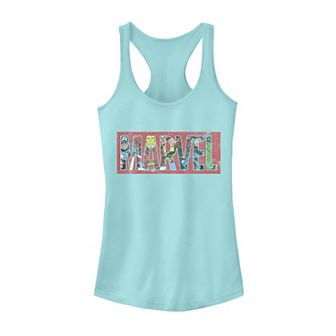 Juniors' Marvel Avenger Logo Tank Top