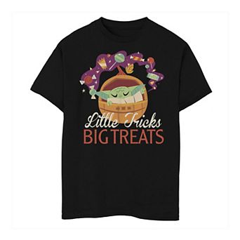 Boys 8-20 Star Wars Little Tricks Big Treats Cartoon Graphic Tee