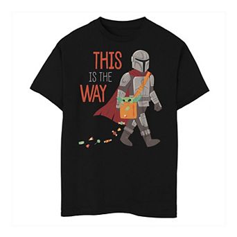 Boys 8-20 Star Wars The Mandalorian This Is The Way Candy Trail Graphic Tee