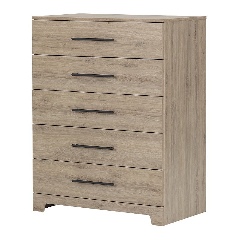 South Shore Primo 5-Drawer Chest, Beig/Green