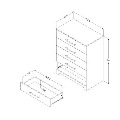 South Shore Primo 5-Drawer Chest
