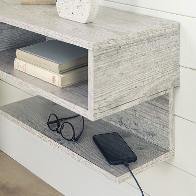 South Shore Sazena Floating Nightstand