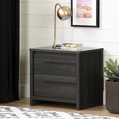South Shore Tao 2-Drawer Nightstand