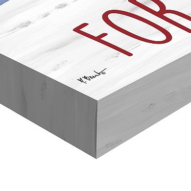 Masterpiece Gnome Town Vertical by P Brent Canvas Wall Art