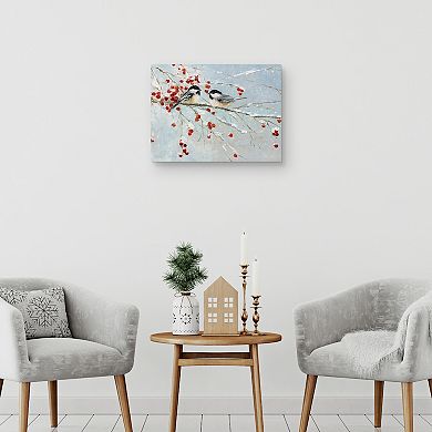 Masterpiece Chickadees in Winter Wall Decor