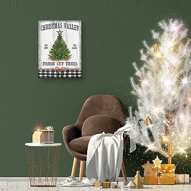 Master Piece Christmas Valley Sign Wall Decor