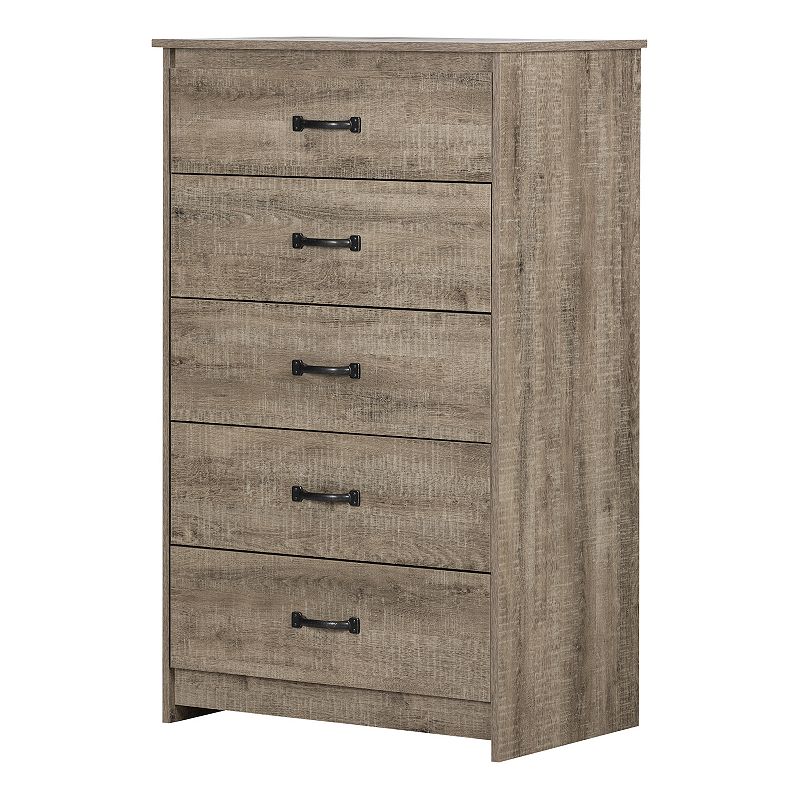 South Shore Tassio 5-Drawer Chest, Brown