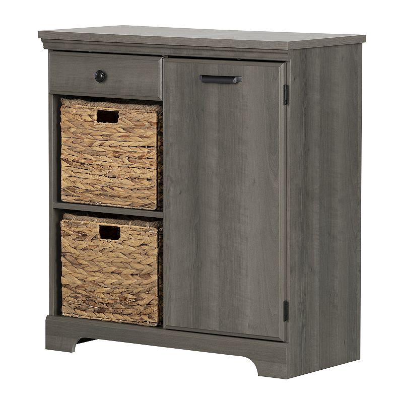 South Shore Versa 1-Door Storage Cabinet, Grey