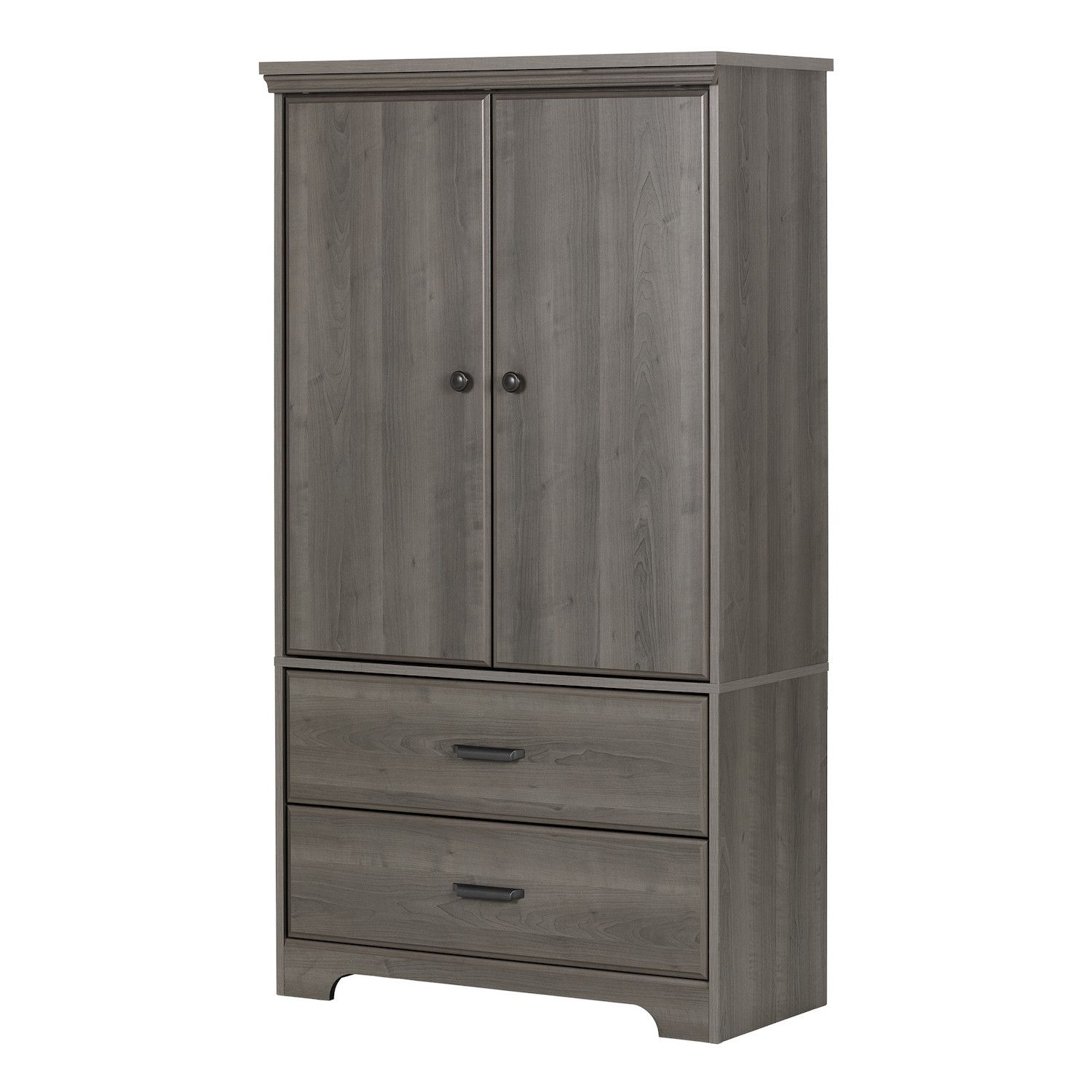 South Shore Versa 2-Door Armoire With Drawers