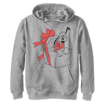 Boys 8-20 Disney Pluto Christmas Outline Graphic Hoodie