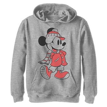 Boys 8-20 Disney Mickey Mouse Christmas Outline Graphic Hoodie