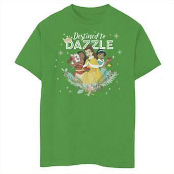 Boys 8-20 Disney Princess Destined to Dazzle Collage Graphic Tee