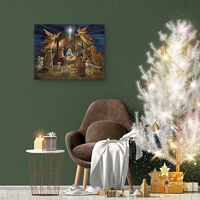 Masterpiece Nativity Wall Decor