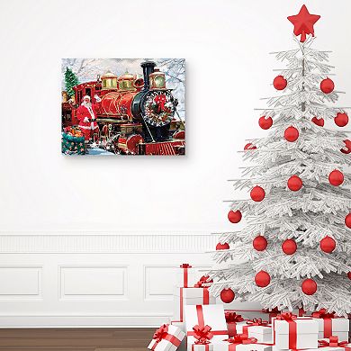 Master Piece Christmas Express Wall Decor