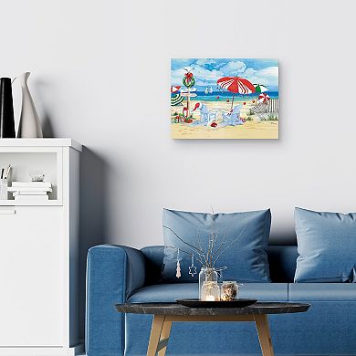 Masterpiece Holiday Beach Signs Wall Decor