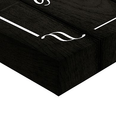 Masterpiece Pumpkin Patch Horizontal Black Wall Decor