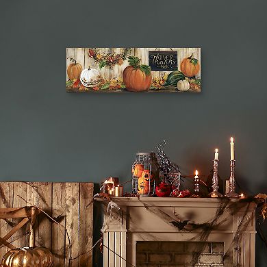 Masterpiece Give Thanks Pumpkins Wall Decor
