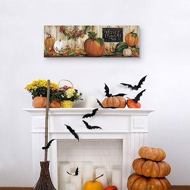 Masterpiece Give Thanks Pumpkins Wall Decor