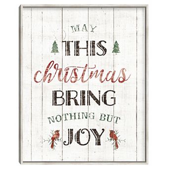 Masterpiece Christmas Joy Wall Decor