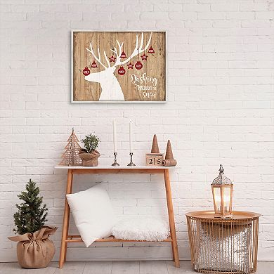 Masterpiece Dashing Through the Snow Wall Decor