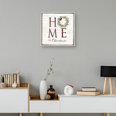 Masterpiece Home for Christmas Bird Wall Decor