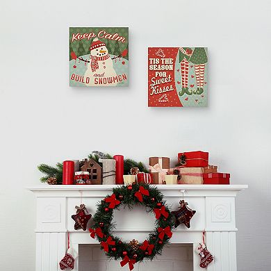 Master Piece Retro Christmas VII & VIII Wall Decor