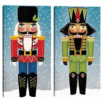Masterpiece Nutcracker I & II Bright Wall Decor