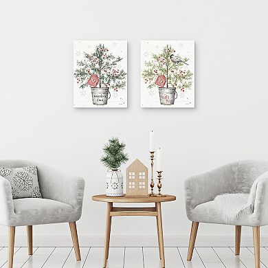 Masterpiece A Christmas Weekend III & Greenery III Wall Decor