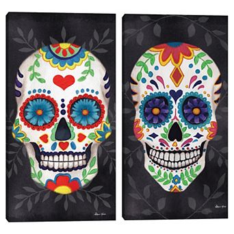 Masterpiece Sugar Skull II & III Wall Decor