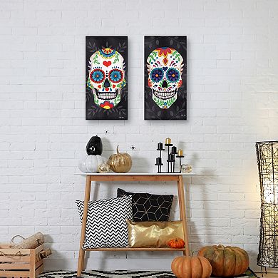 Masterpiece Sugar Skull II & III Wall Decor