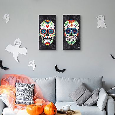 Masterpiece Sugar Skull II & III Wall Decor