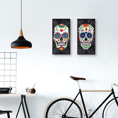 Masterpiece Sugar Skull II & III Wall Decor