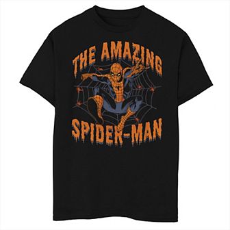 Boys 8-20 Marvel The Amazing Spider-Man Halloween Portrait Graphic Tee