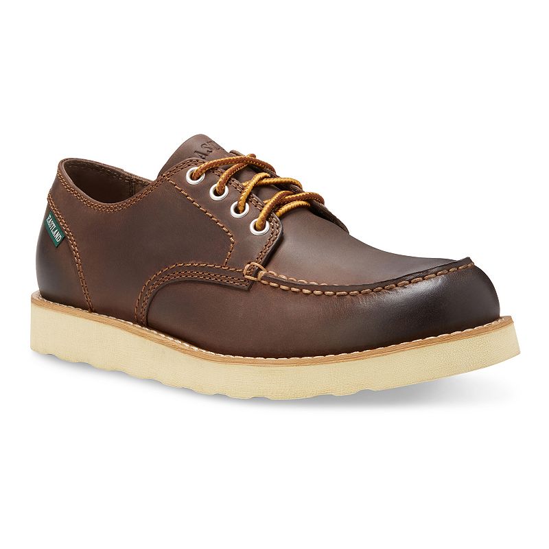 Eastland Lumber Down Men's Leather Dress Shoes, Size: 8, Brown