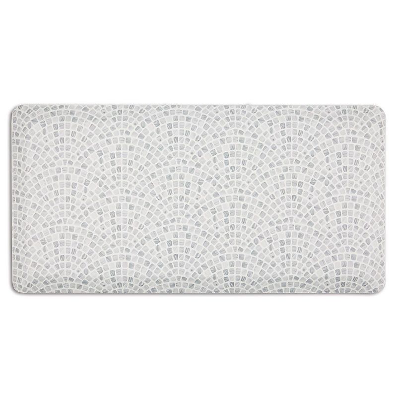 Emeril Lagasse Tile 20 x 39 Kitchen Mat, Grey, 20X32
