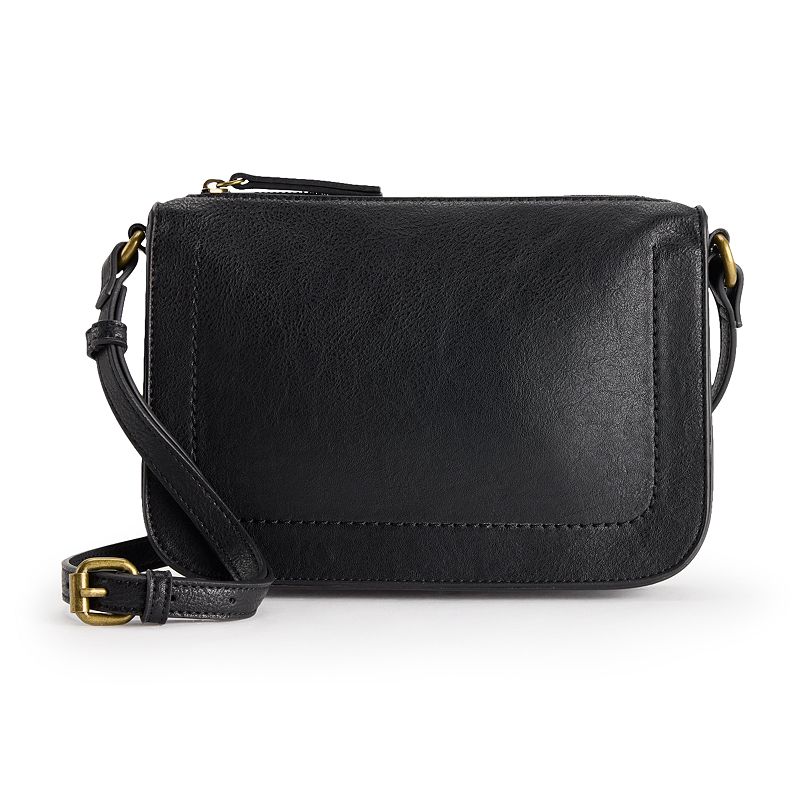 Sonoma Goods For Life® Barlow Crossbody Bag, Black