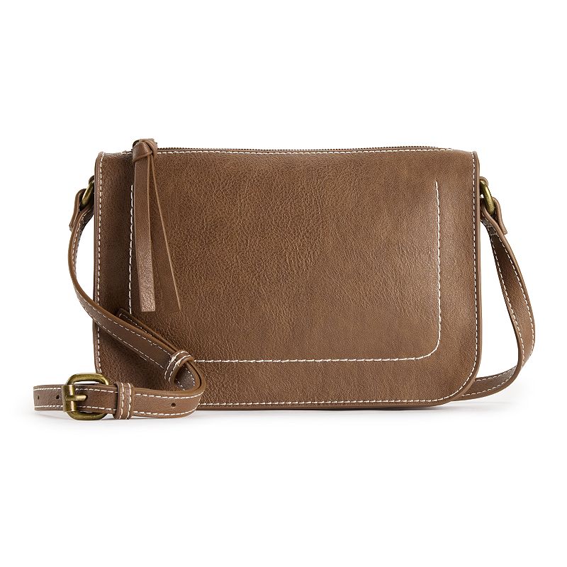 Sonoma Goods For Life® Barlow Crossbody Bag, Toffee