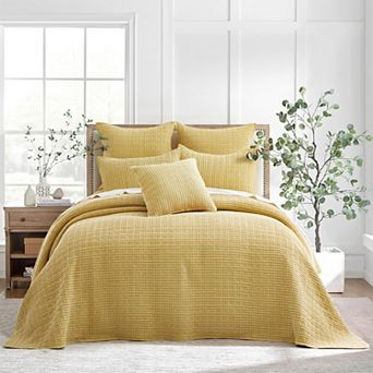 Levtex Home Mills Waffle Bedspread Set with Shams