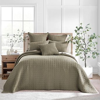 Levtex Home Mills Waffle Bedspread Set with Shams