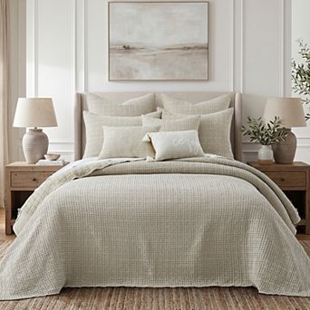 Levtex Home Mills Waffle Bedspread Set with Shams