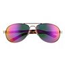 Women's Tek Gear® 58mm Aviator Mirrored Lens Sunglasses