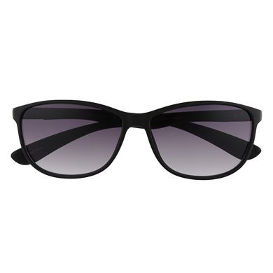 Women's Tek Gear® 58mm Wrap Gradient Sunglasses